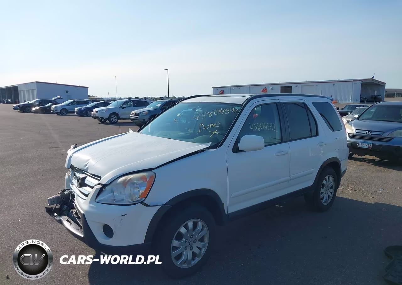 2005 Honda Cr-V Se VIN:JHLRD789X5C004024 - 2