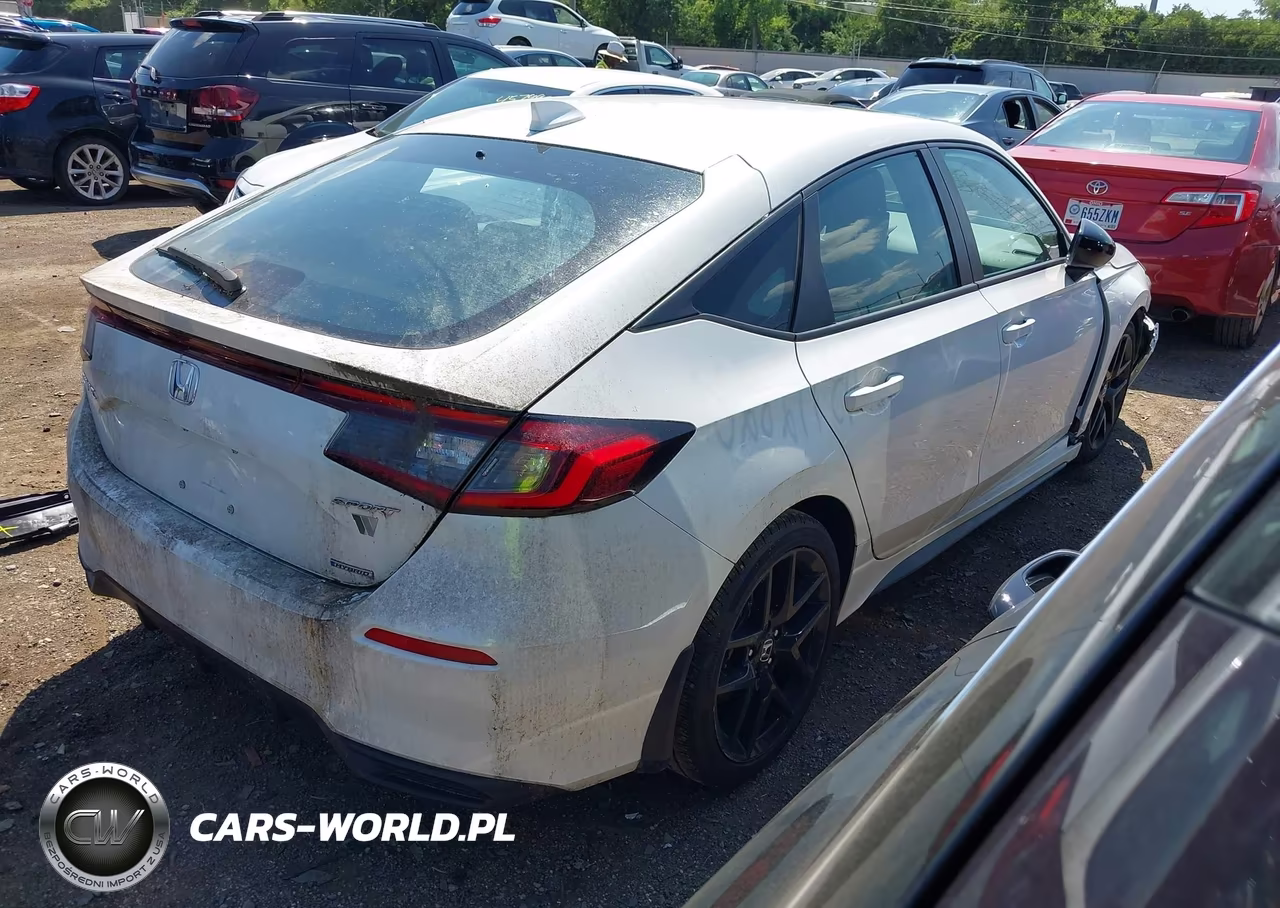 2025 Honda Civic Hybrid Sport VIN:19XFL4H86SE015244 - 4