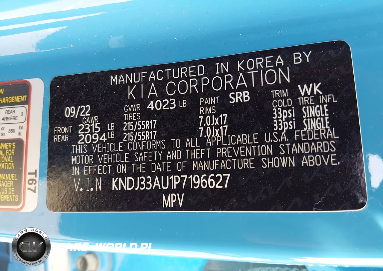 2023 Kia Soul Ex VIN:KNDJ33AU1P7196627 - 9