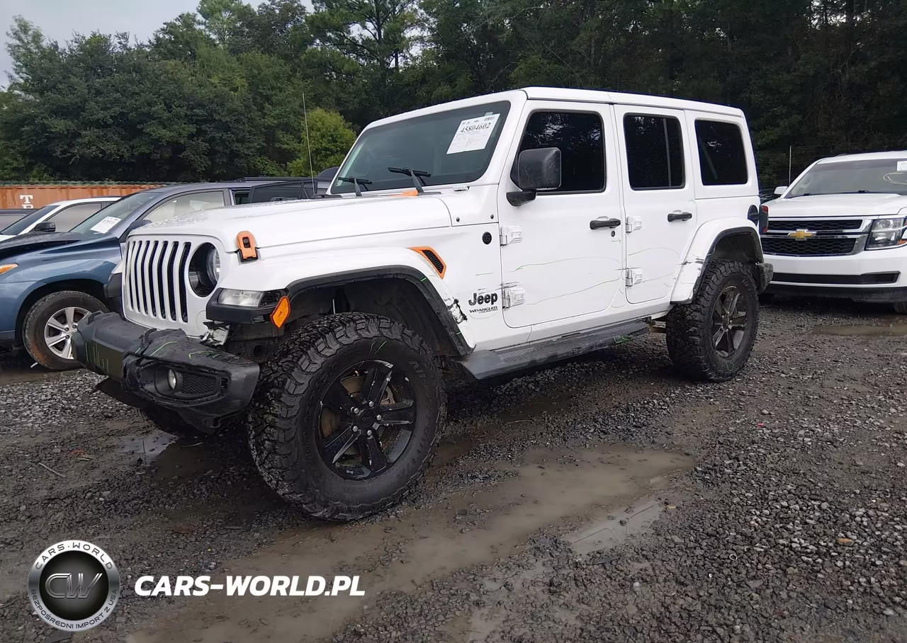 2021 Jeep Wrangler Unlimited Sahara Altitude 4X4 VIN:1C4HJXEG1MW607946 - 2