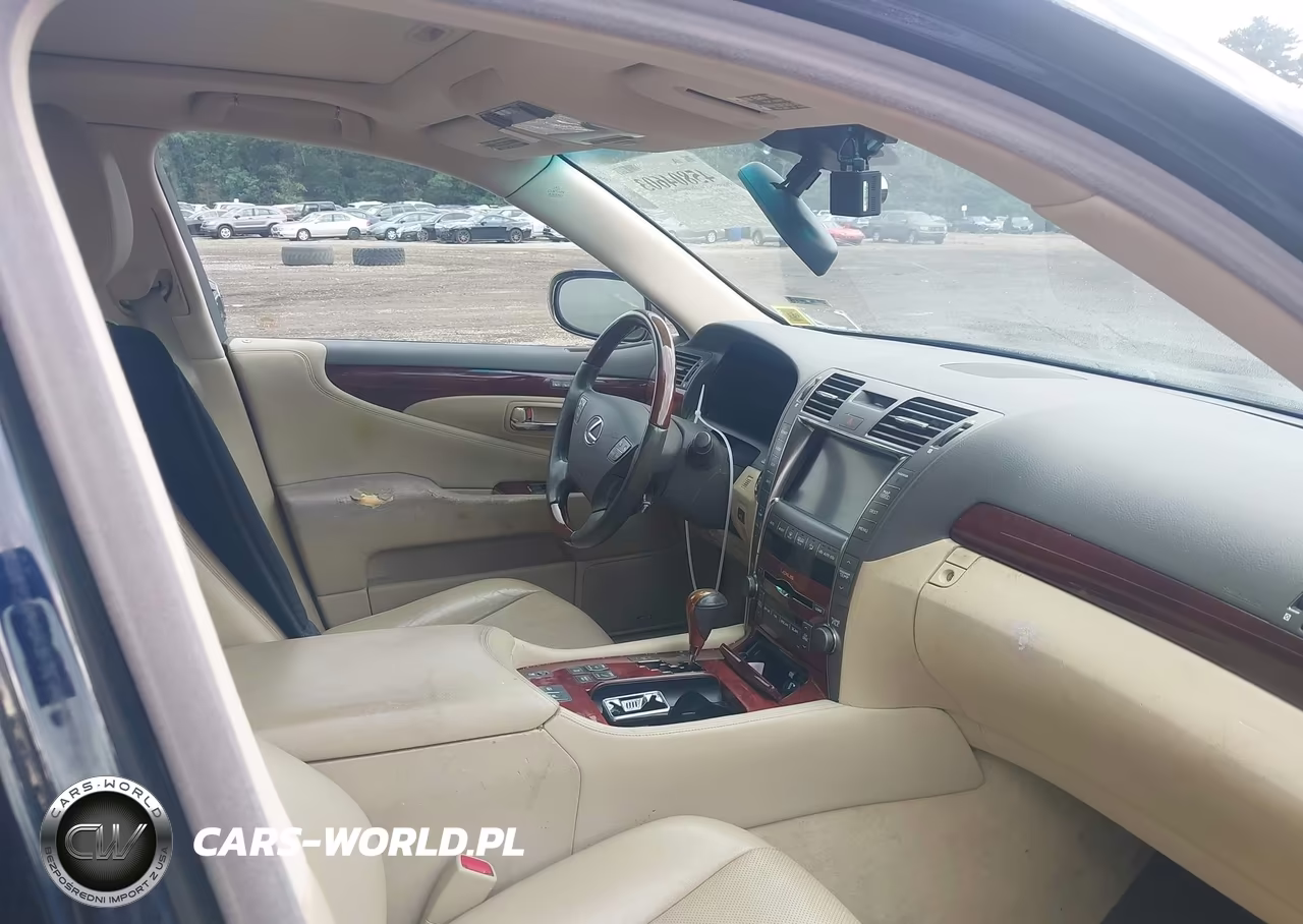2009 Lexus Ls 460 VIN:JTHCL46F495003537 - 5