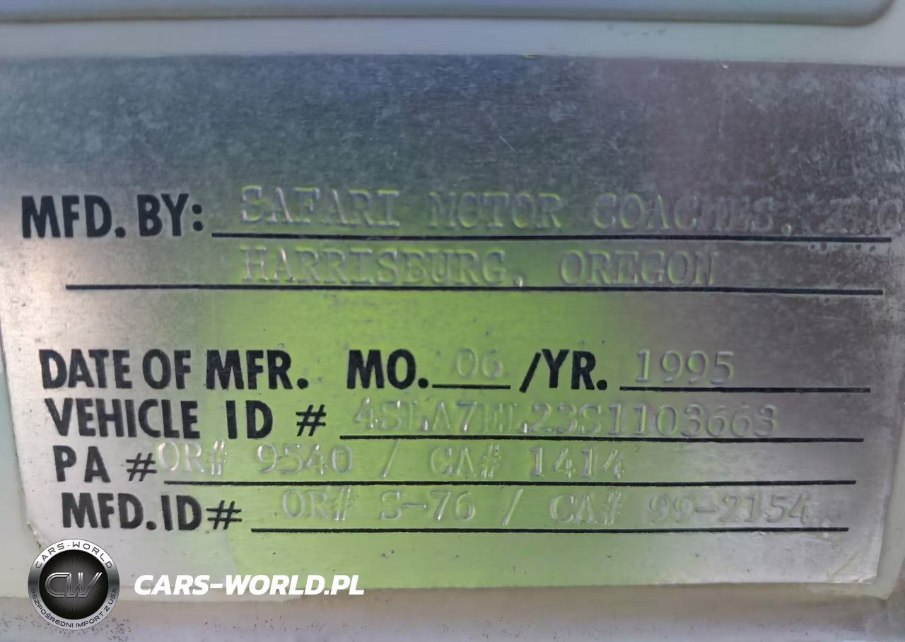 1996 Safari Other VIN:4SLA7EL23S1103663 - 9