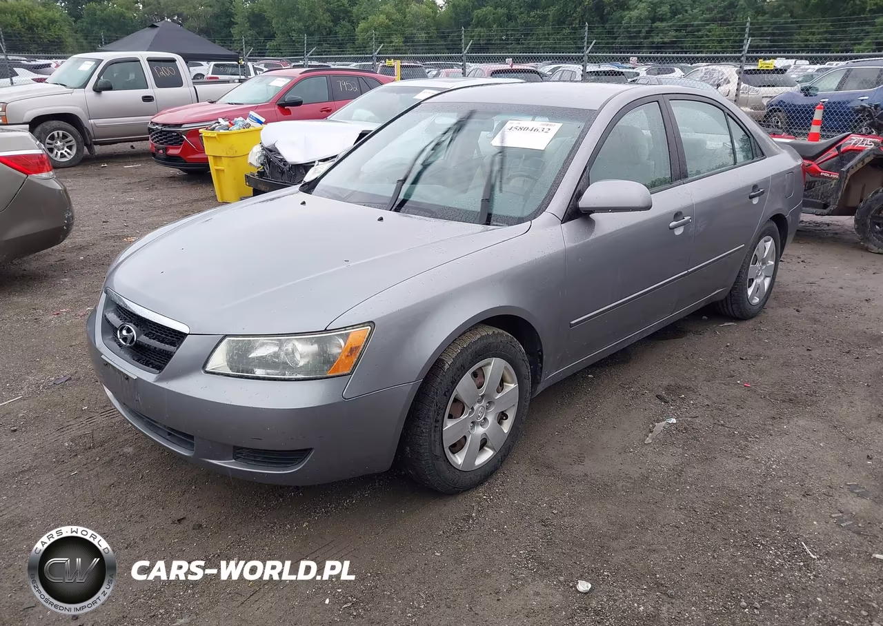 2008 Hyundai Sonata Gls VIN:5NPET46C88H381424 - 2