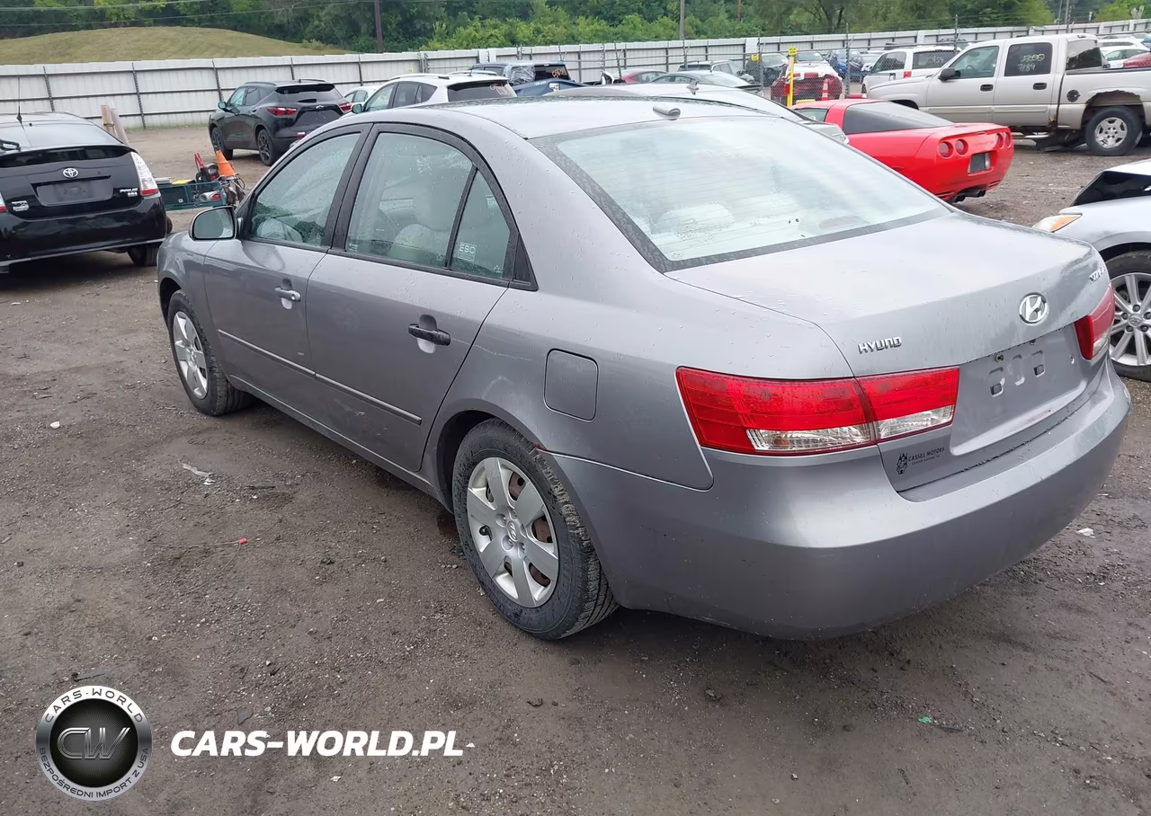 2008 Hyundai Sonata Gls VIN:5NPET46C88H381424 - 3