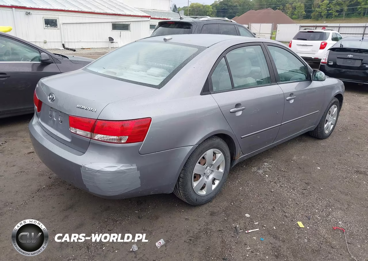 2008 Hyundai Sonata Gls VIN:5NPET46C88H381424 - 4