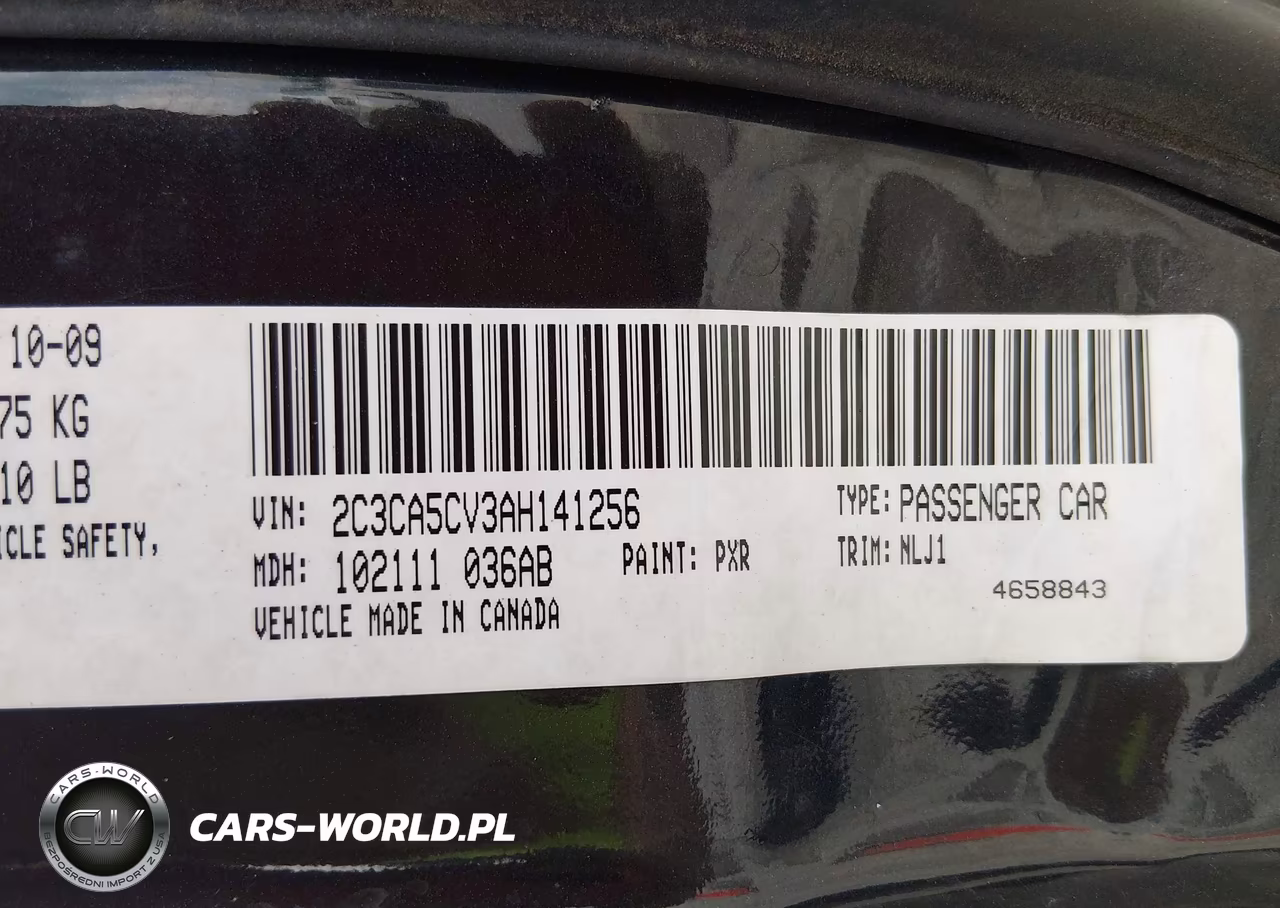 2010 Chrysler 300 Touring-Signature Series-Executive Series VIN:2C3CA5CV3AH141256 - 9