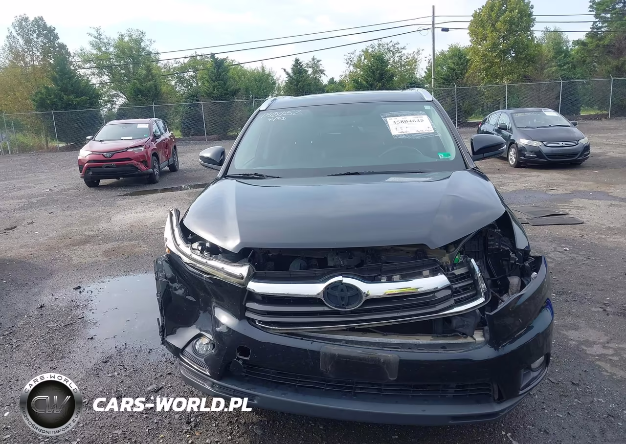 2016 Toyota Highlander Xle V6 VIN:5TDJKRFH6GS309205 - 6