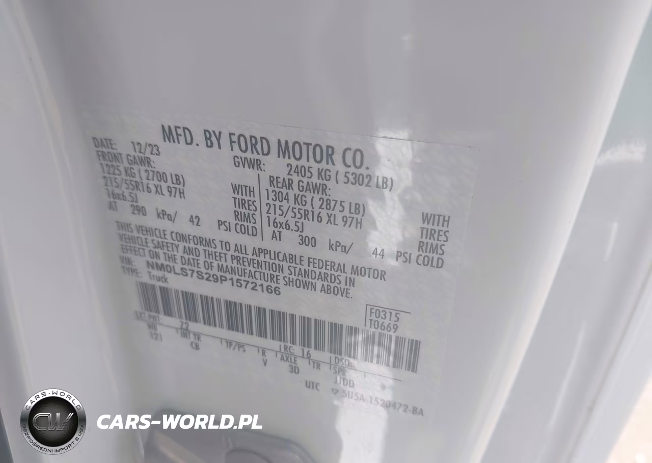 2023 Ford Transit Connect Xl VIN:NM0LS7S29P1572166 - 9