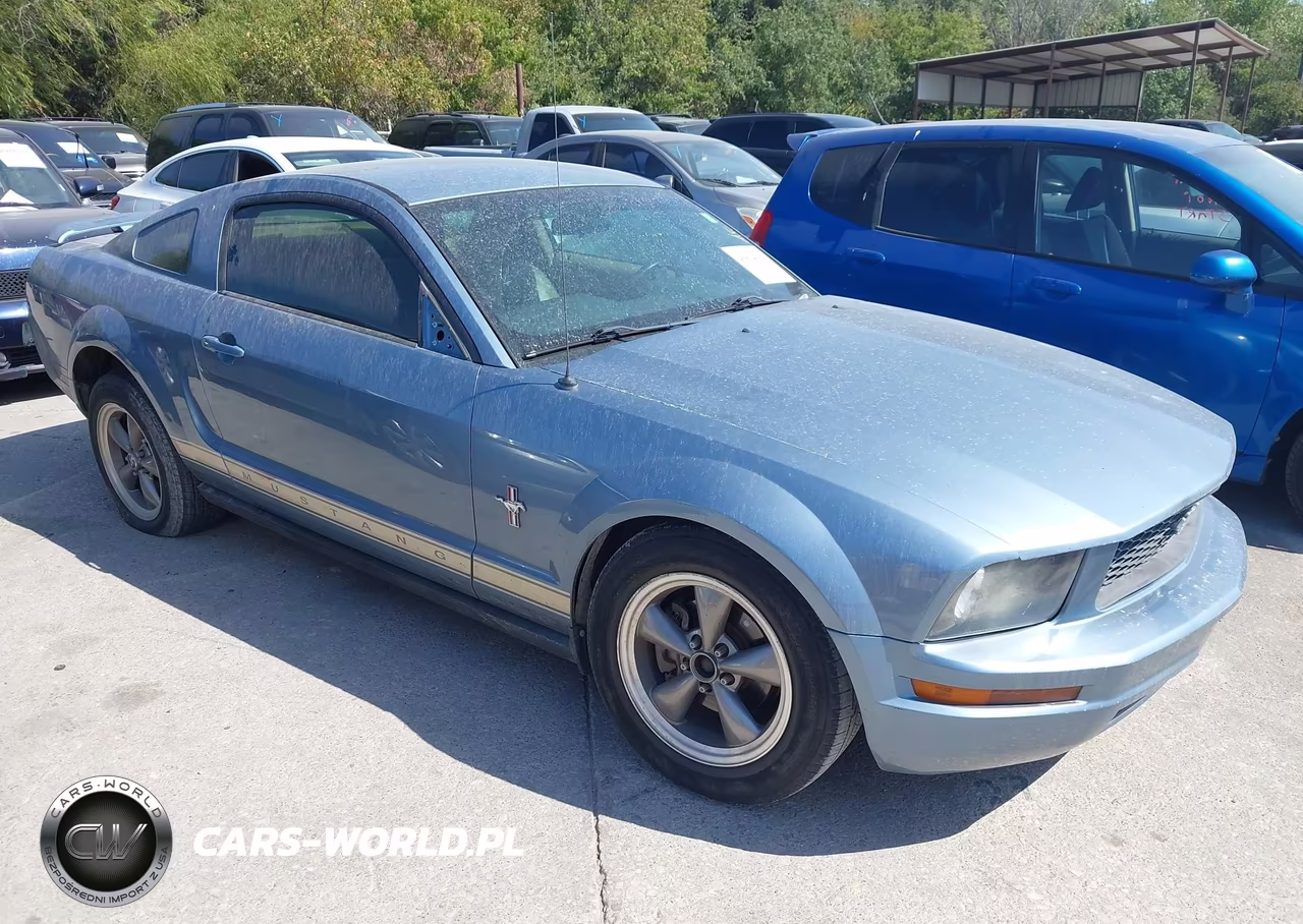 2006 Ford Mustang V6 VIN:1ZVHT80N765123355 - 1