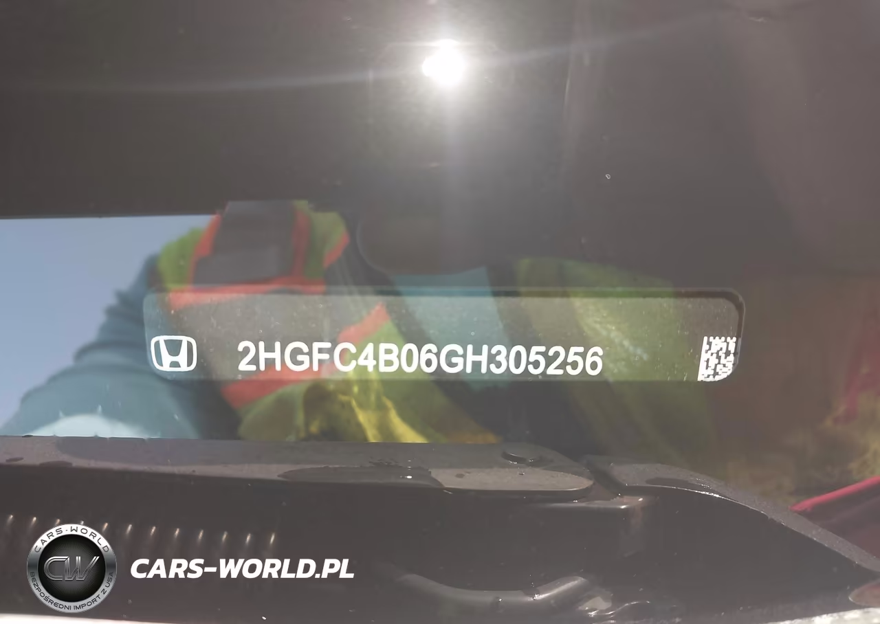 2016 Honda Civic Lx-P VIN:2HGFC4B06GH305256 - 9