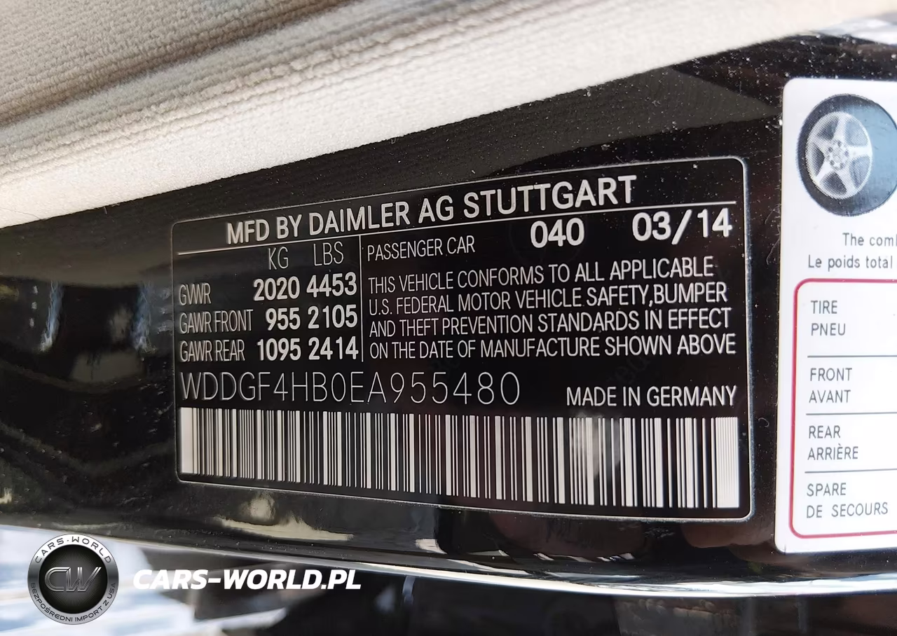 2014 Mercedes-Benz C 250 Sport VIN:WDDGF4HB0EA955480 - 9