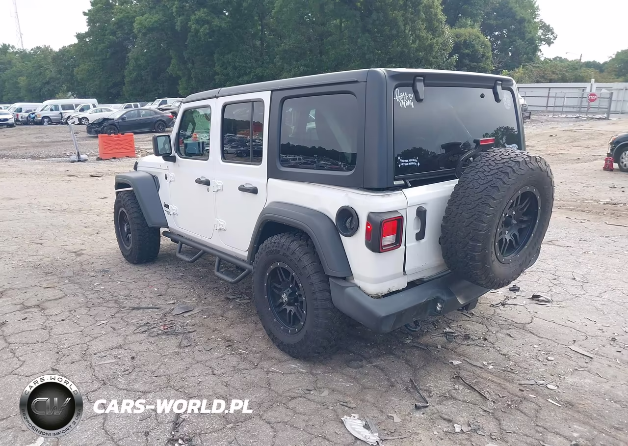 2021 Jeep Wrangler Unlimited Sport S 4X4 VIN:1C4HJXDN9MW786477 - 3