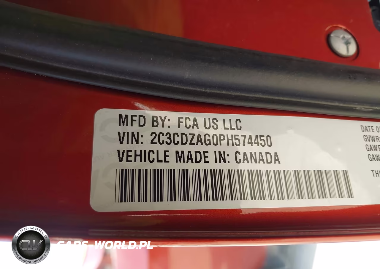 2023 Dodge Challenger Sxt VIN:2C3CDZAG0PH574450 - 9