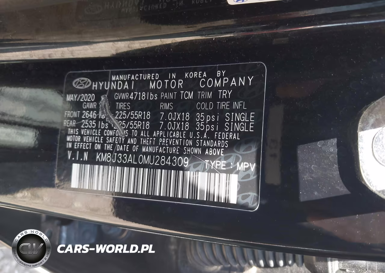 2021 Hyundai Tucson Limited VIN:KM8J33AL0MU284309 - 9