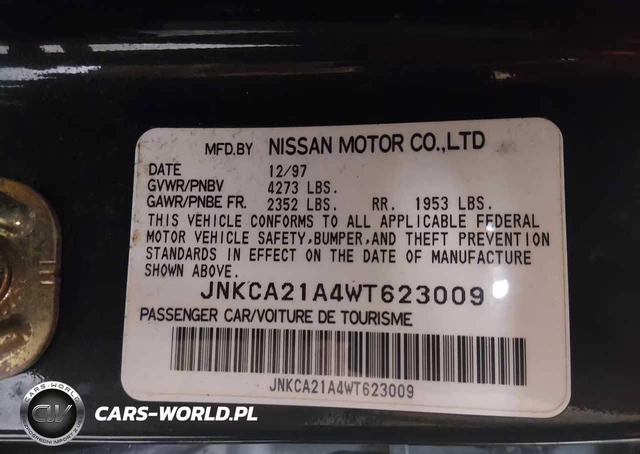 1998 Infiniti I30 Standard-Touring VIN:JNKCA21A4WT623009 - 9