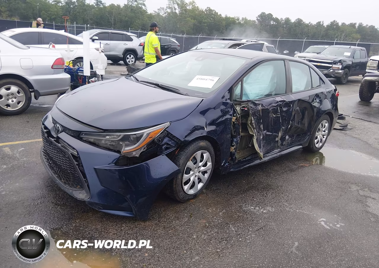 2022 Toyota Corolla Le VIN:5YFEPMAE1NP329161 - 2