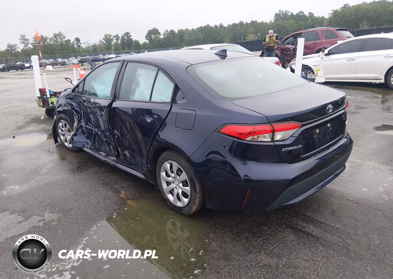2022 Toyota Corolla Le VIN:5YFEPMAE1NP329161 - 3
