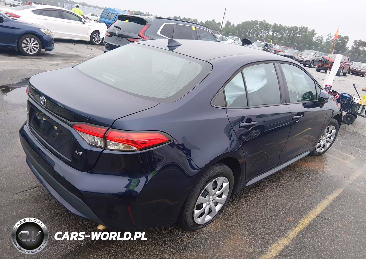 2022 Toyota Corolla Le VIN:5YFEPMAE1NP329161 - 4
