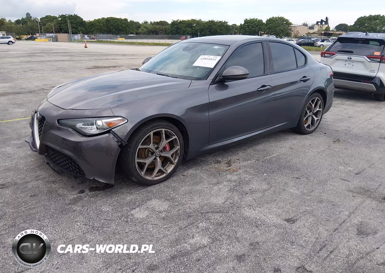 2018 Alfa Romeo Giulia Ti Sport Awd VIN:ZARFAEEN0J7584150 - 2