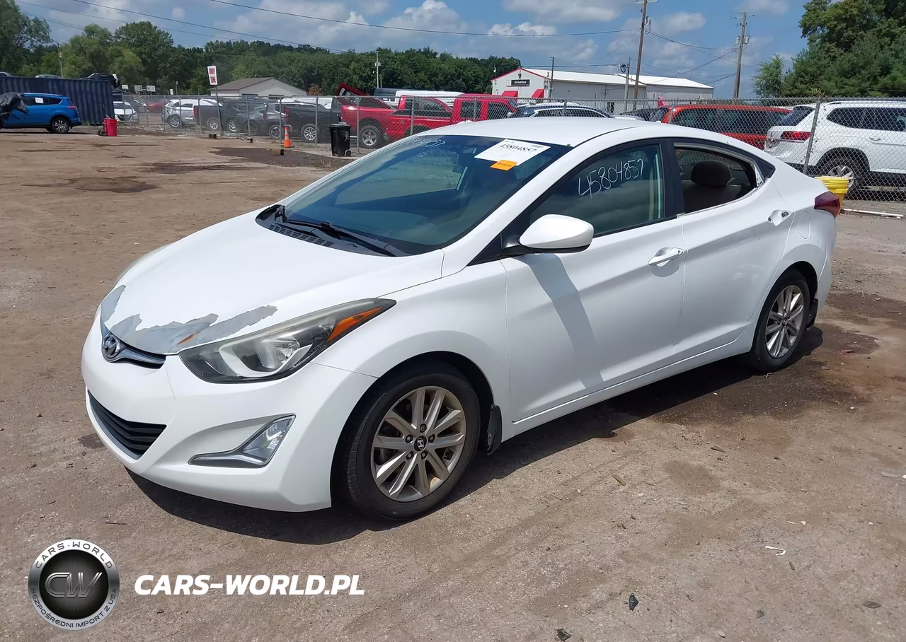 2016 Hyundai Elantra Se VIN:5NPDH4AE0GH681785 - 2