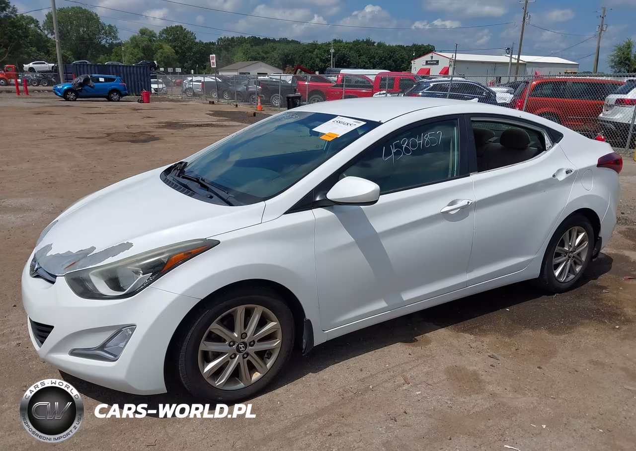 2016 Hyundai Elantra Se VIN:5NPDH4AE0GH681785 - 6