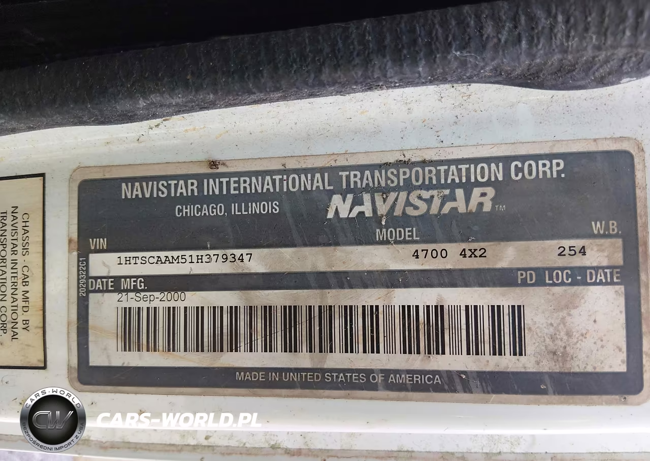 2001 International 4000 4700 VIN:1HTSCAAM51H379347 - 8