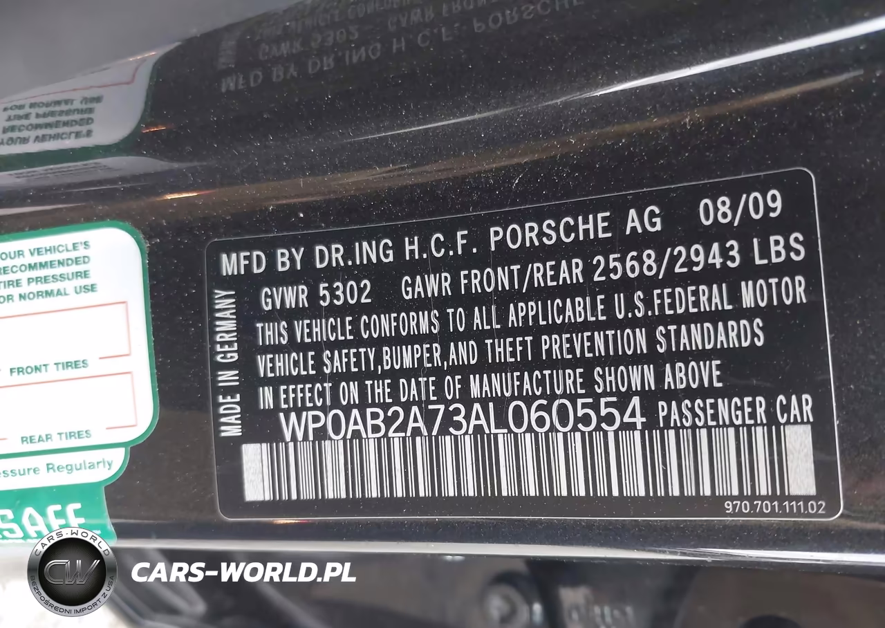 2010 Porsche Panamera S VIN:WP0AB2A73AL060554 - 9