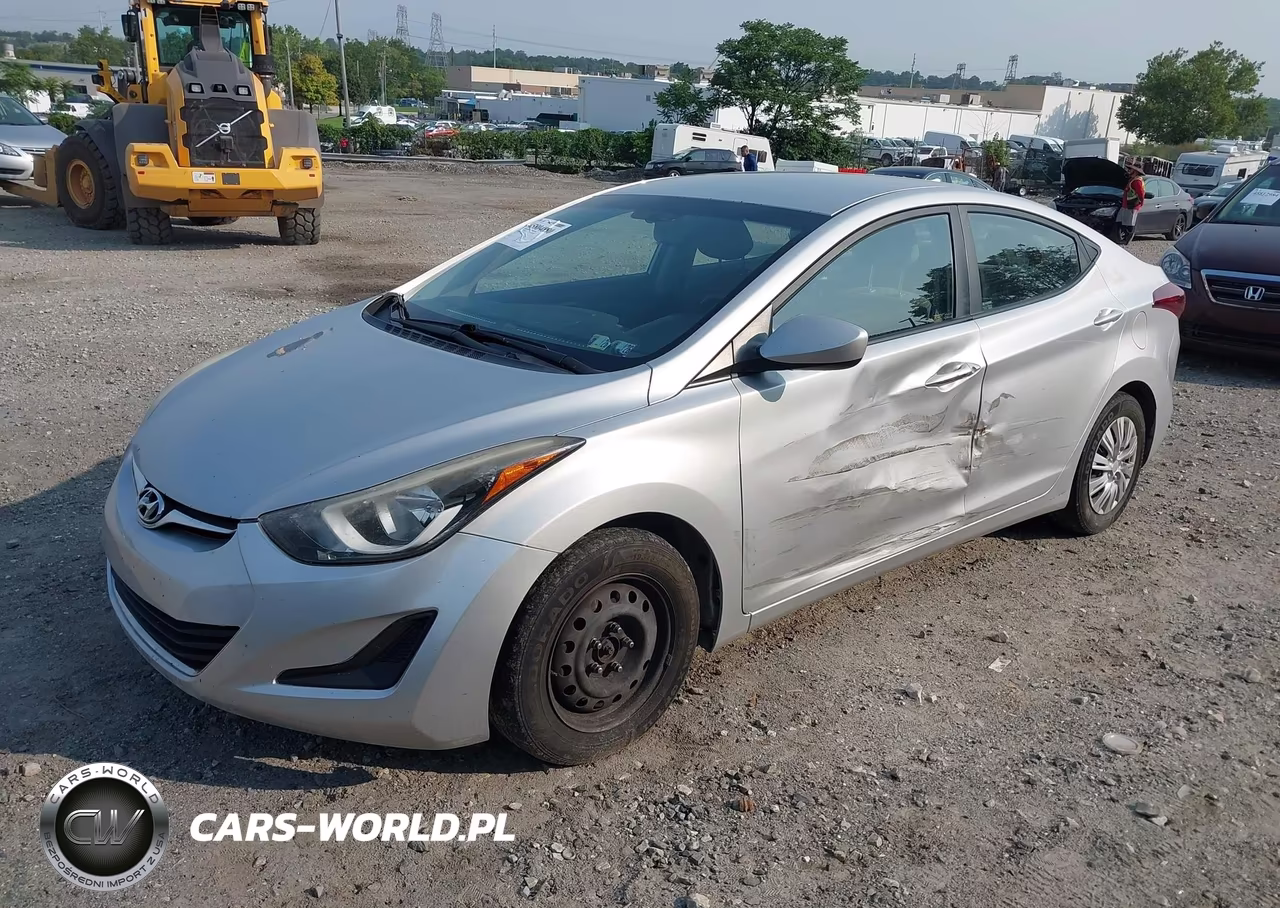 2016 Hyundai Elantra Se VIN:KMHDH4AE7GU531190 - 2