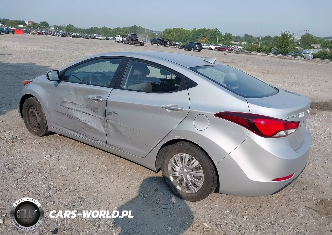 2016 Hyundai Elantra Se VIN:KMHDH4AE7GU531190 - 3