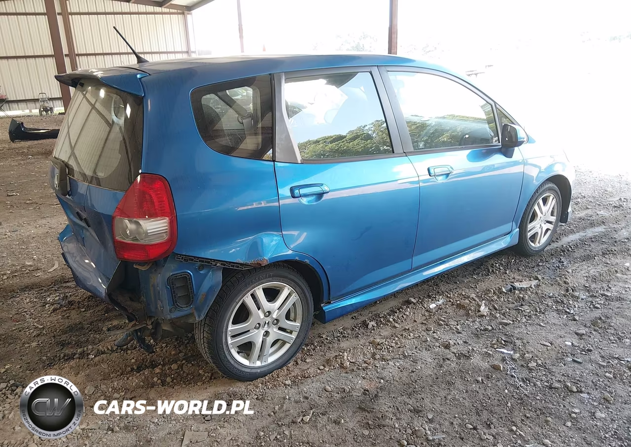 2008 Honda Fit Sport VIN:JHMGD37688S045782 - 4