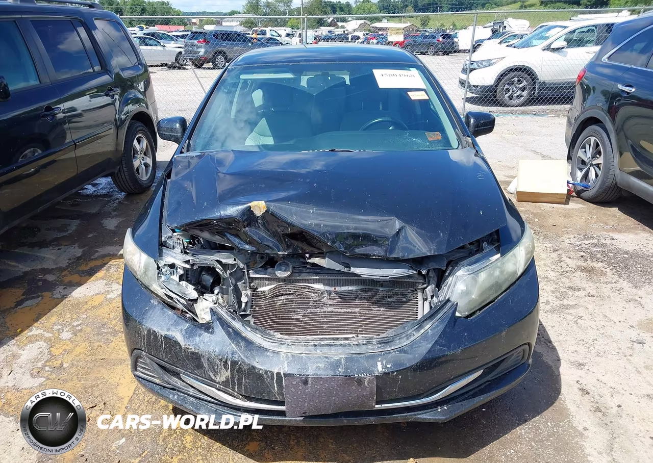 2014 Honda Civic Lx VIN:2HGFB2F58EH540168 - 12
