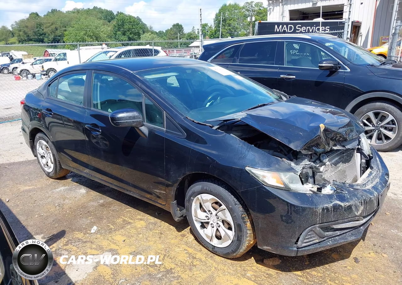 2014 Honda Civic Lx VIN:2HGFB2F58EH540168 - 13