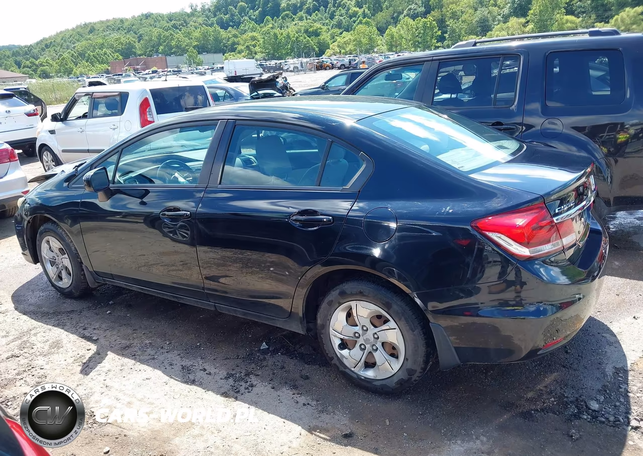 2014 Honda Civic Lx VIN:2HGFB2F58EH540168 - 14