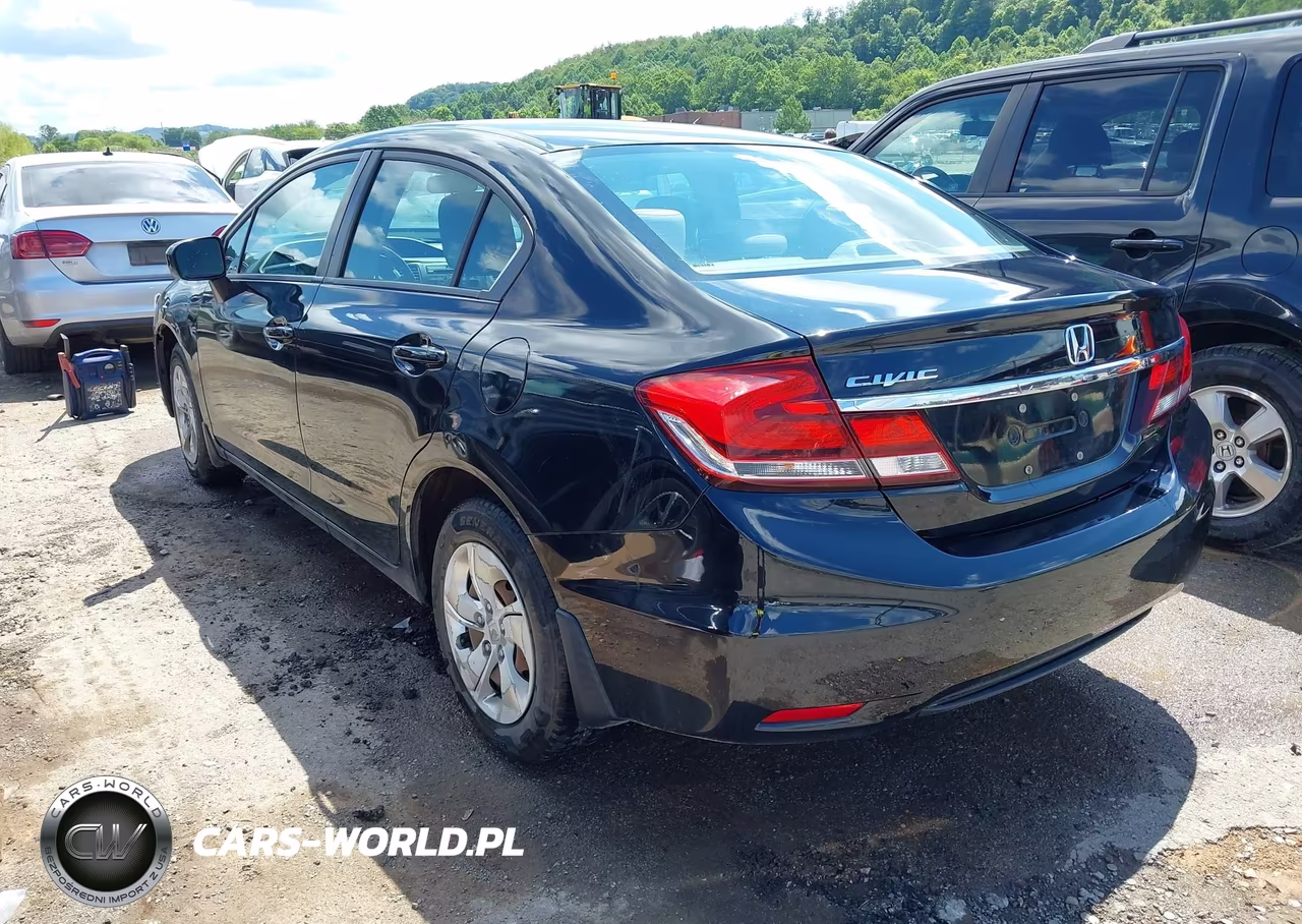2014 Honda Civic Lx VIN:2HGFB2F58EH540168 - 3