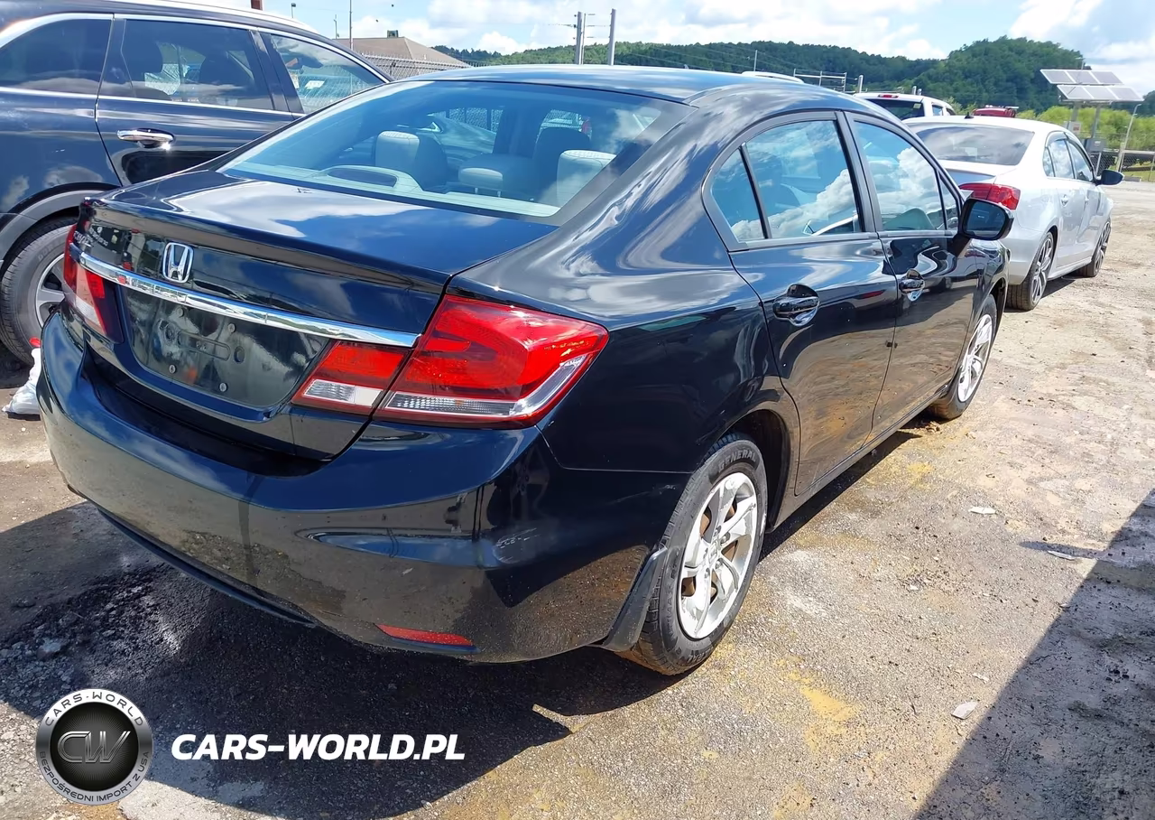 2014 Honda Civic Lx VIN:2HGFB2F58EH540168 - 4