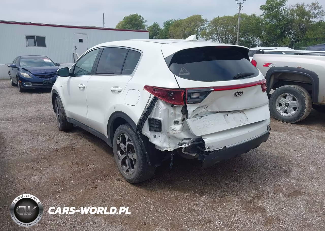 2021 Kia Sportage Lx VIN:KNDPMCAC0M7873094 - 3