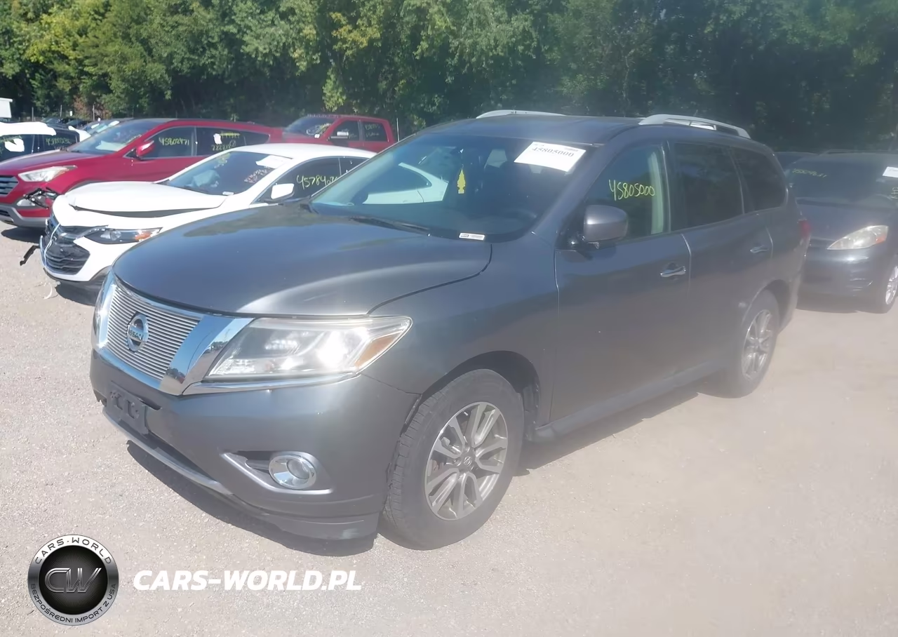 2015 Nissan Pathfinder Platinum-S-Sl-Sv VIN:5N1AR2MM2FC640233 - 2