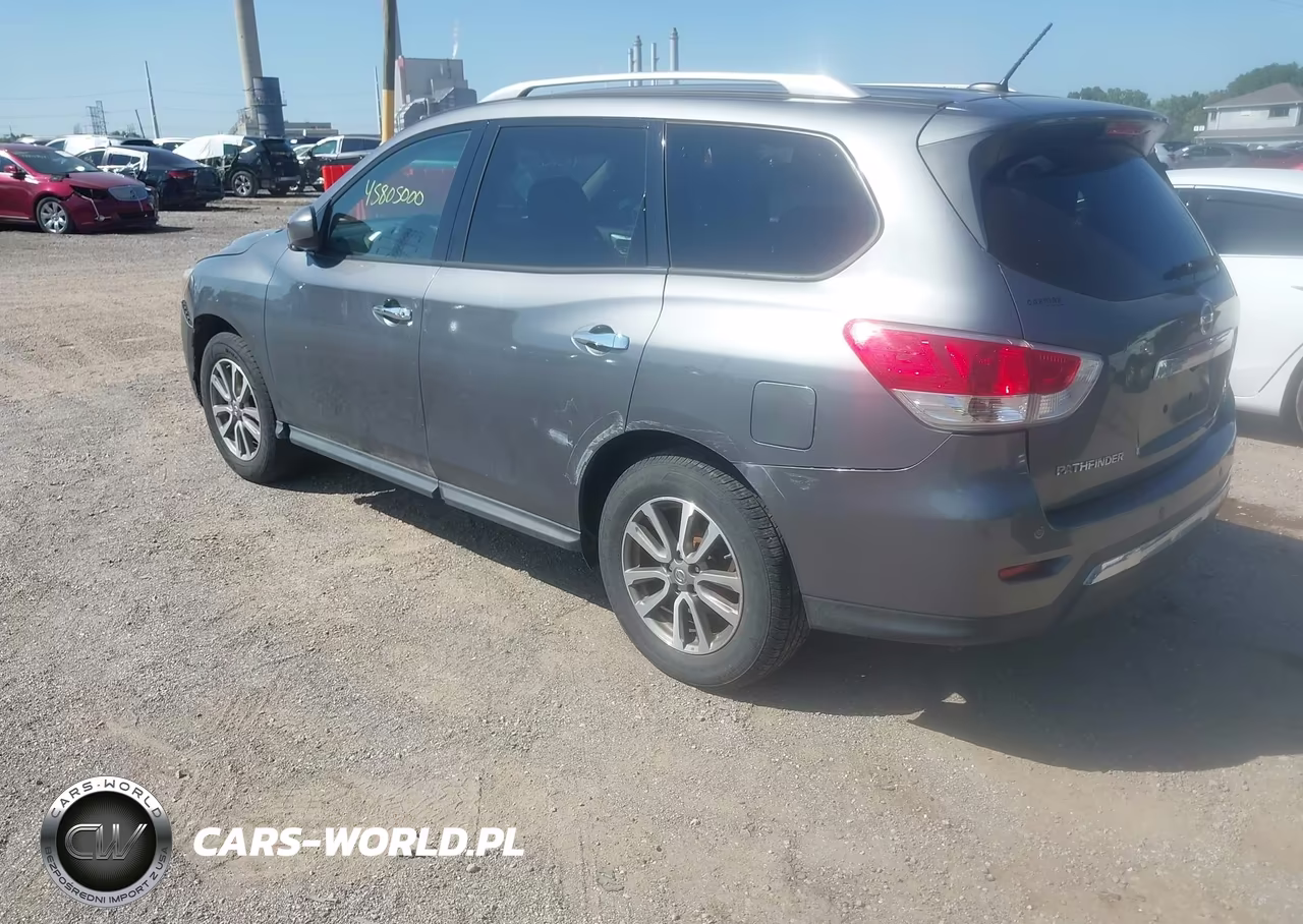 2015 Nissan Pathfinder Platinum-S-Sl-Sv VIN:5N1AR2MM2FC640233 - 3