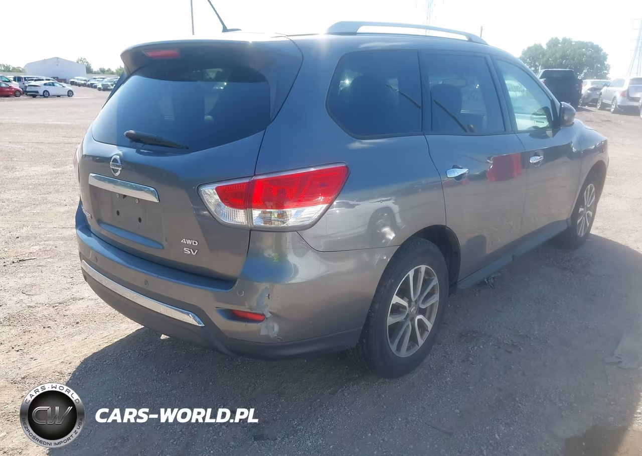 2015 Nissan Pathfinder Platinum-S-Sl-Sv VIN:5N1AR2MM2FC640233 - 4