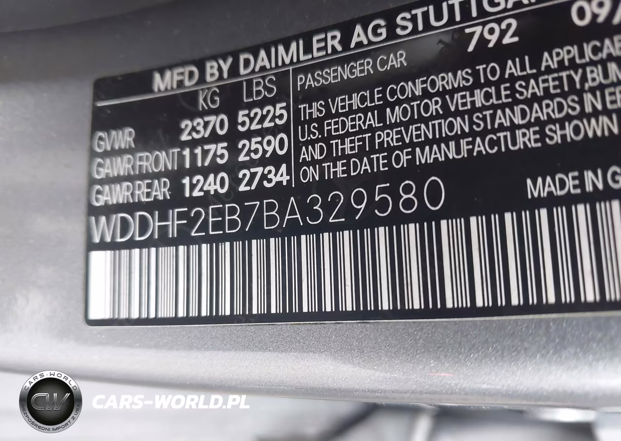 2011 Mercedes-Benz E 350 Bluetec VIN:WDDHF2EB7BA329580 - 9