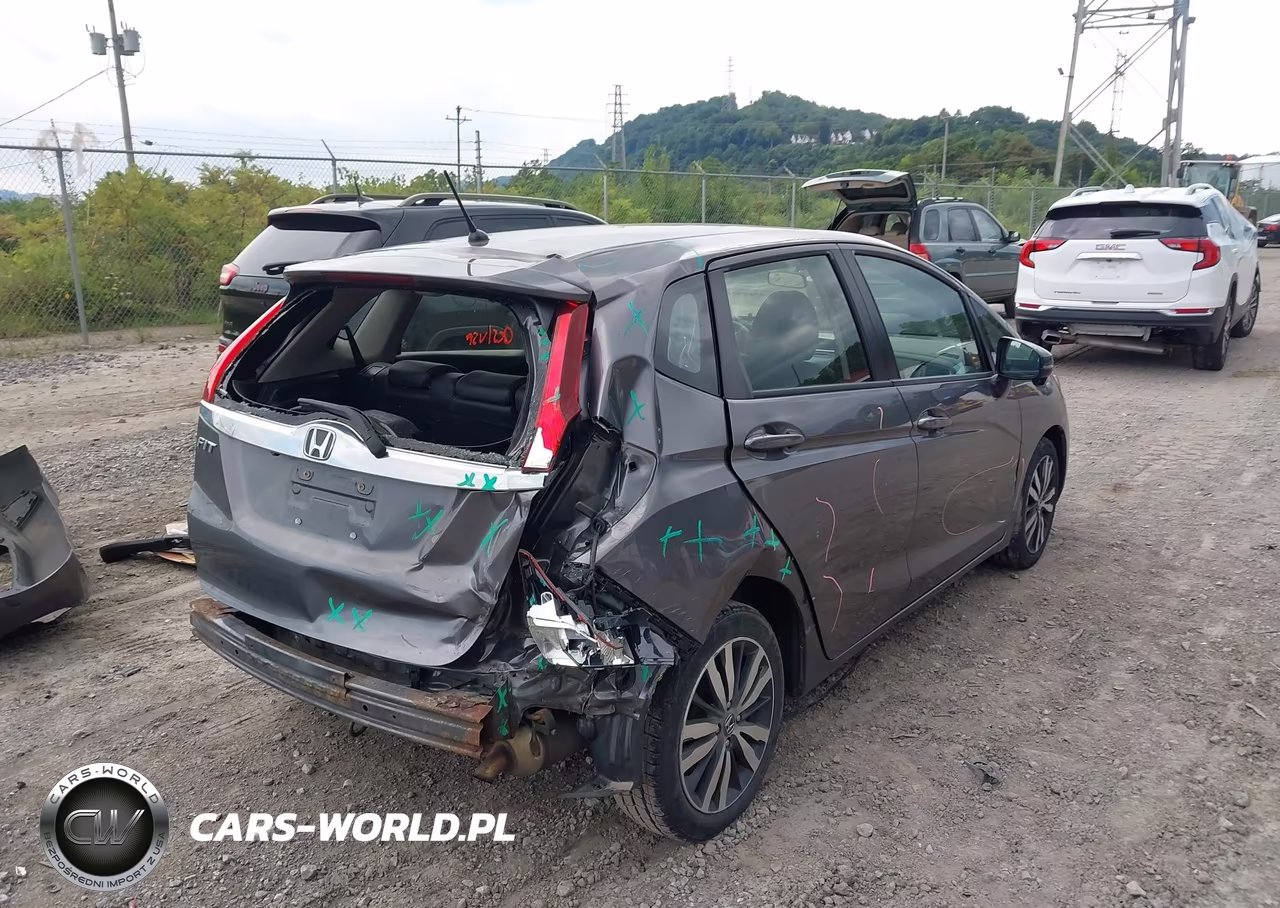 2017 Honda Fit Ex-L VIN:JHMGK5H86HS003158 - 4