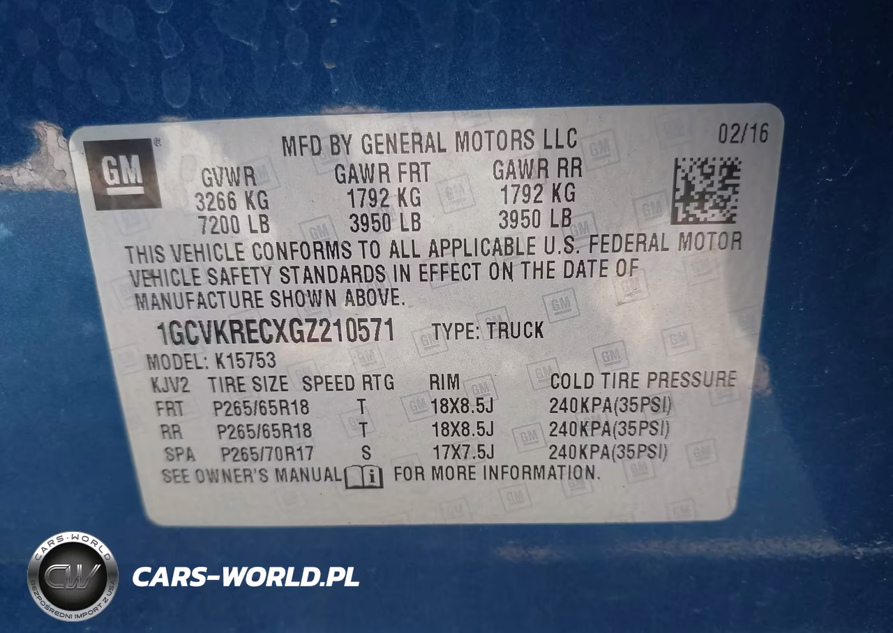 2016 Chevrolet Silverado 1500 Lt VIN:1GCVKRECXGZ210571 - 9