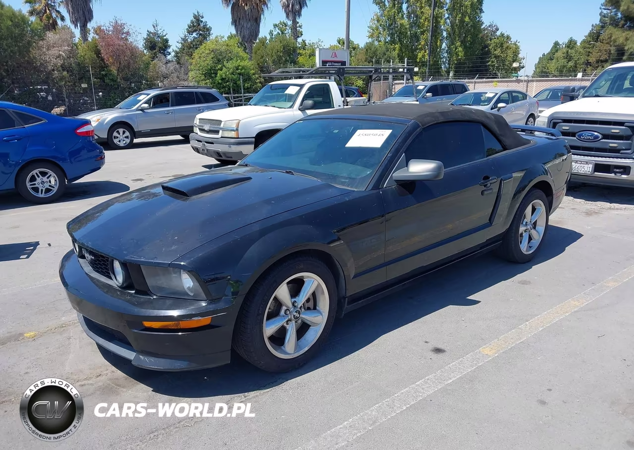 2007 Ford Mustang Gt Deluxe-Gt Premium VIN:1ZVHT85HX75229254 - 2