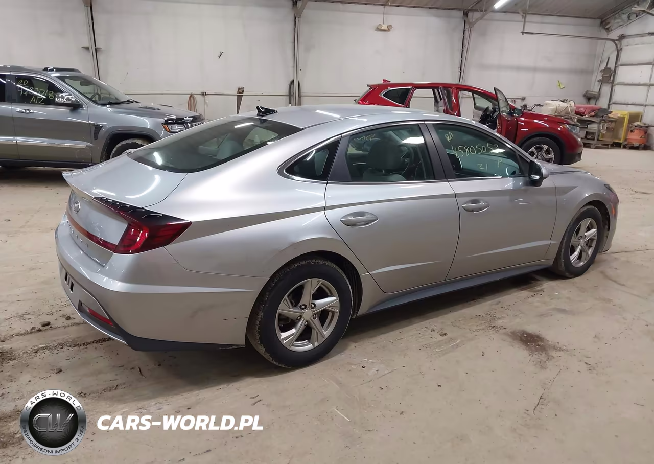 2021 Hyundai Sonata Se VIN:5NPEG4JA6MH128879 - 4
