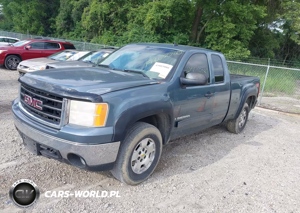 2007 GMC Sierra 1500 Sle1 VIN:1GTEK19JX7Z544612 - 2
