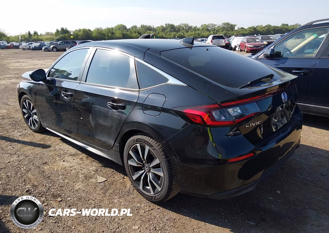 2022 Honda Civic Ex-L VIN:19XFL1H77NE012525 - 3