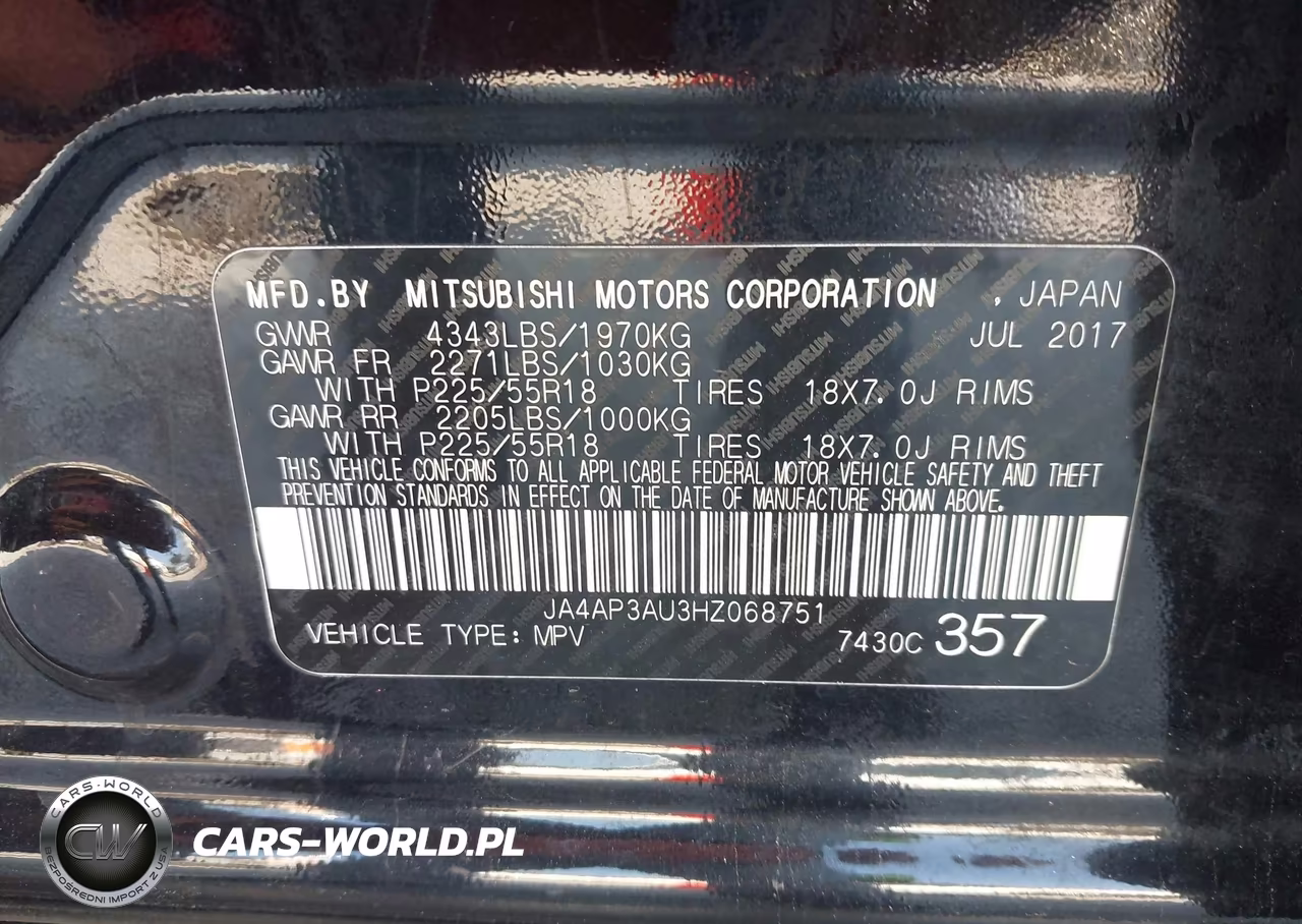 2017 Mitsubishi Outlander Sport 2.0 Le VIN:JA4AP3AU3HZ068751 - 9