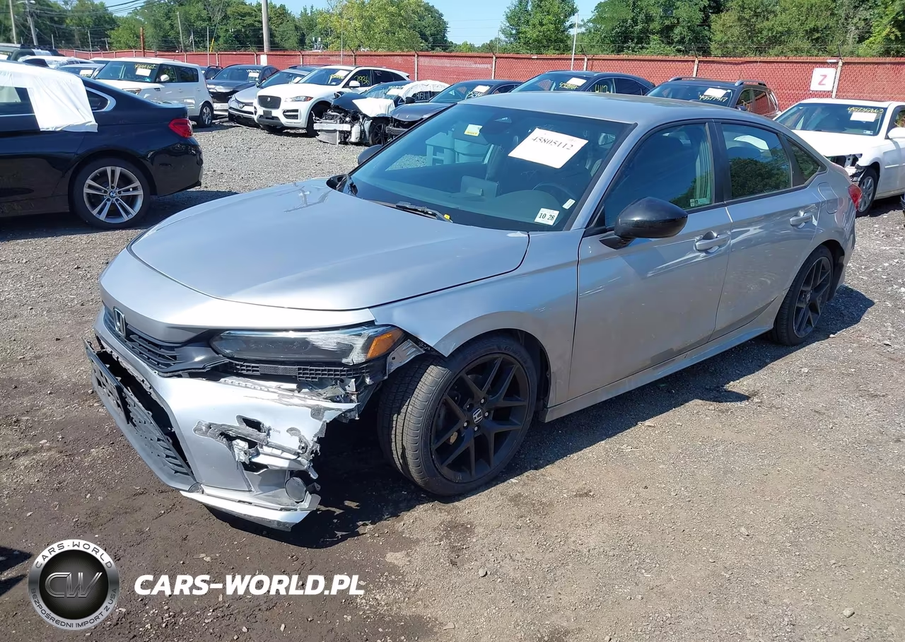 2024 Honda Civic Sport VIN:2HGFE2F57RH516165 - 2