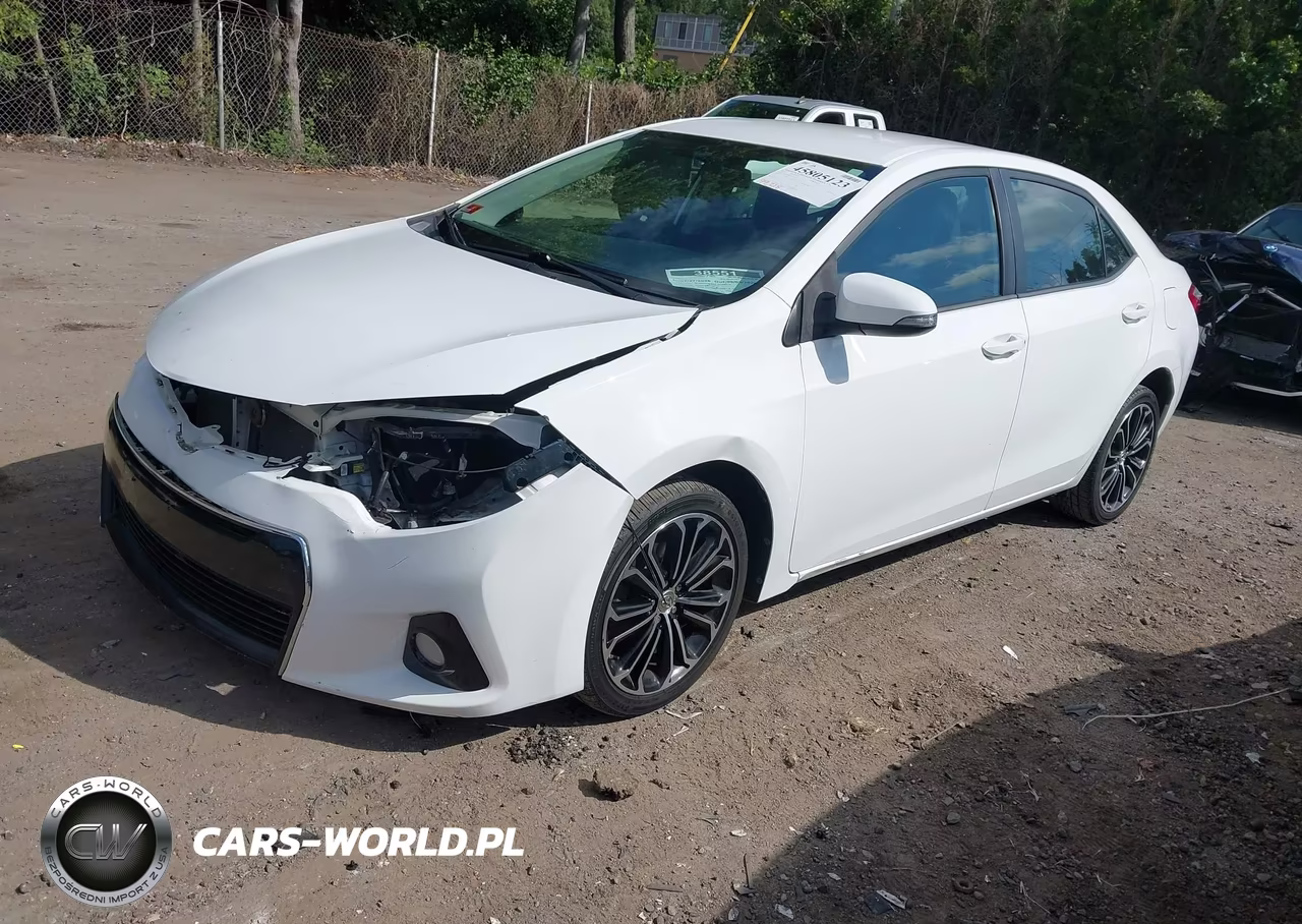 2015 Toyota Corolla S Plus VIN:2T1BURHE8FC342019 - 2