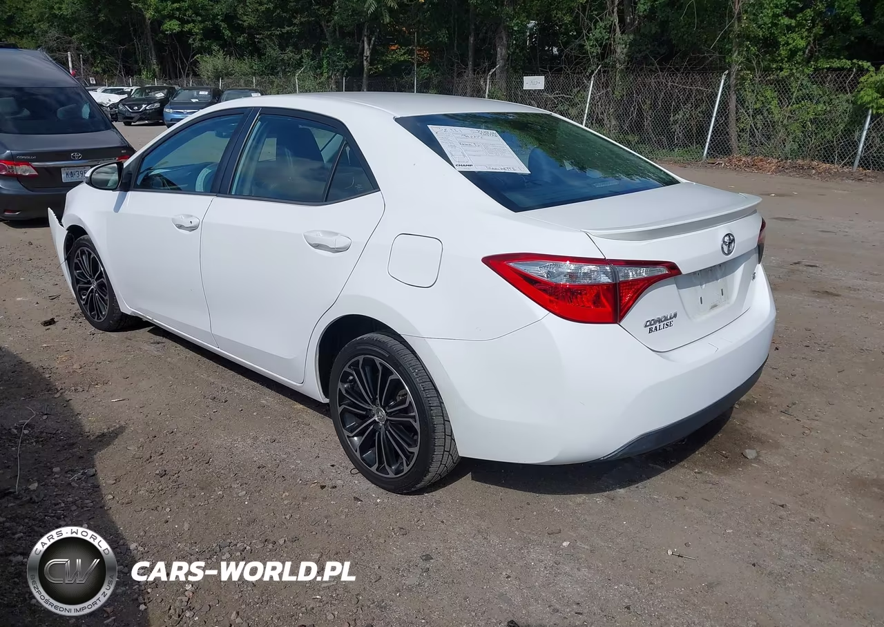2015 Toyota Corolla S Plus VIN:2T1BURHE8FC342019 - 3